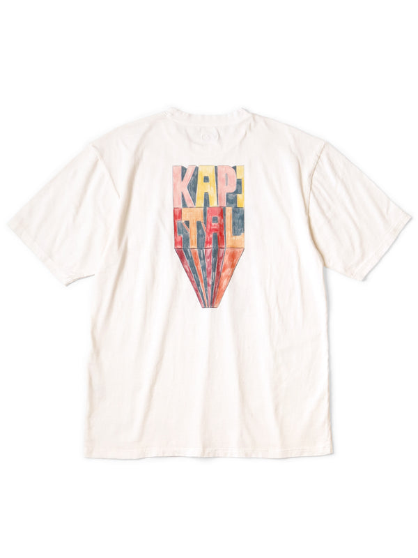 Kapital 20 Tenjiku Crew T-shirt (Analog Piano Man pt) Tee