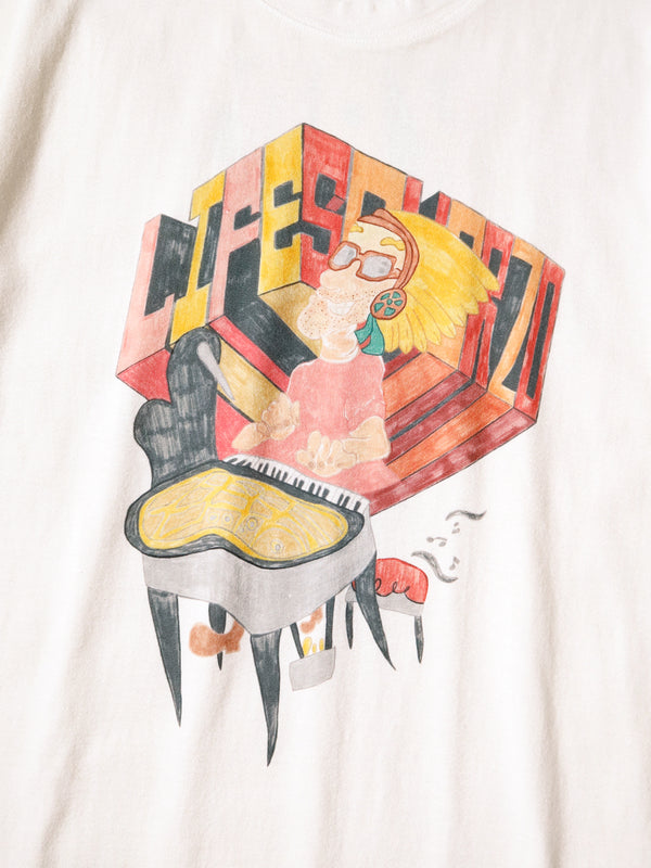 Kapital 20 Tenjiku Crew T-shirt (Analog Piano Man pt) Tee