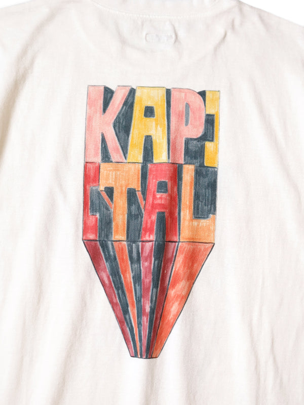 Kapital 20 Tenjiku Crew T-shirt (Analog Piano Man pt) Tee