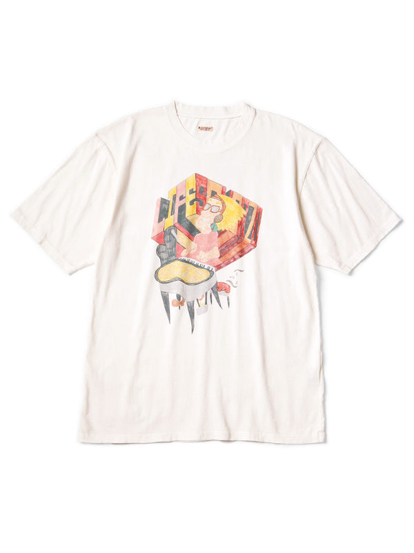 Kapital 20 Tenjiku Crew T-shirt (Analog Piano Man pt) Tee