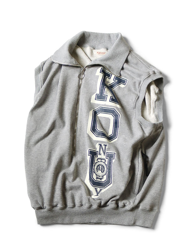 Kapital 30 Fleece half zip vest (KO_Upt)