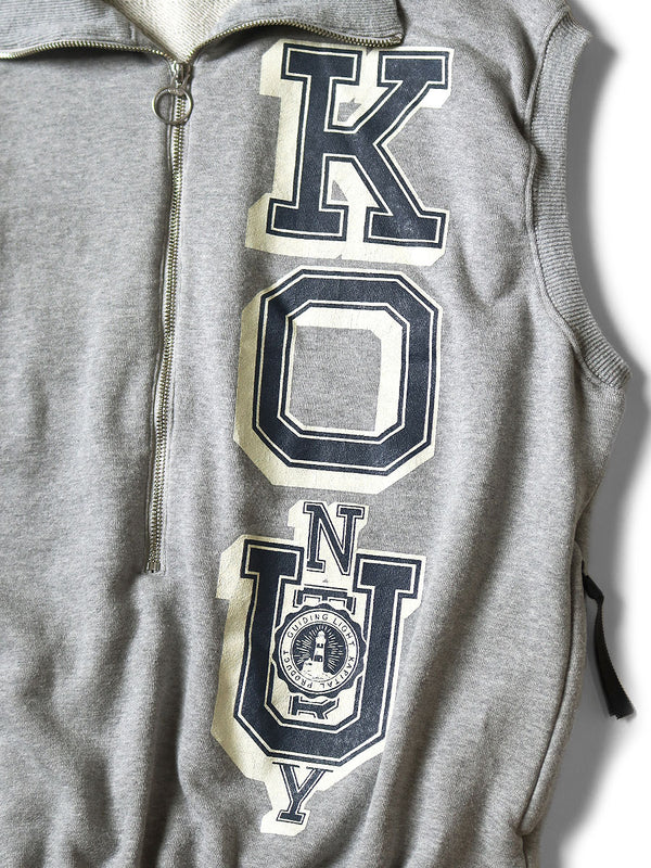 Kapital 30 Fleece half zip vest (KO_Upt)