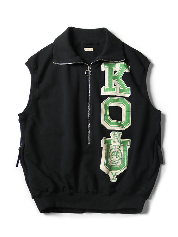 Kapital 30 Fleece half zip vest (KO_Upt)