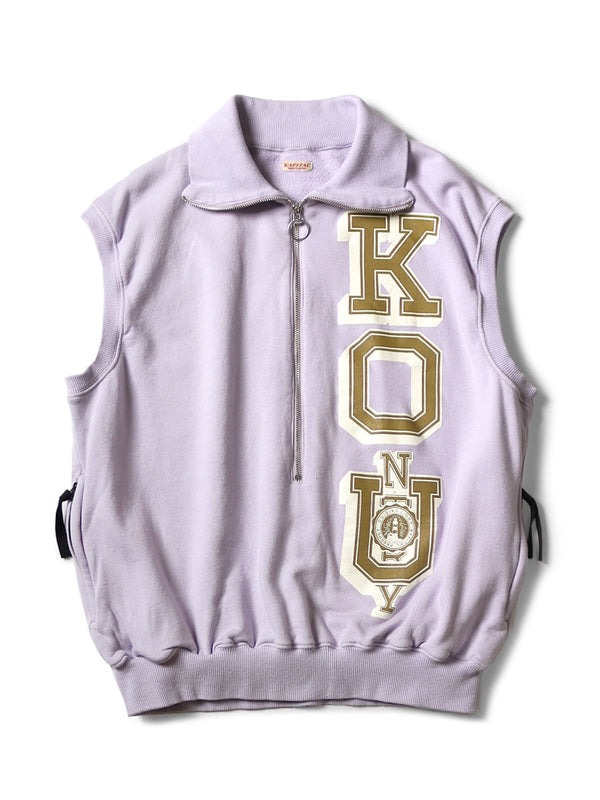 Kapital 30 Fleece half zip vest (KO_Upt)
