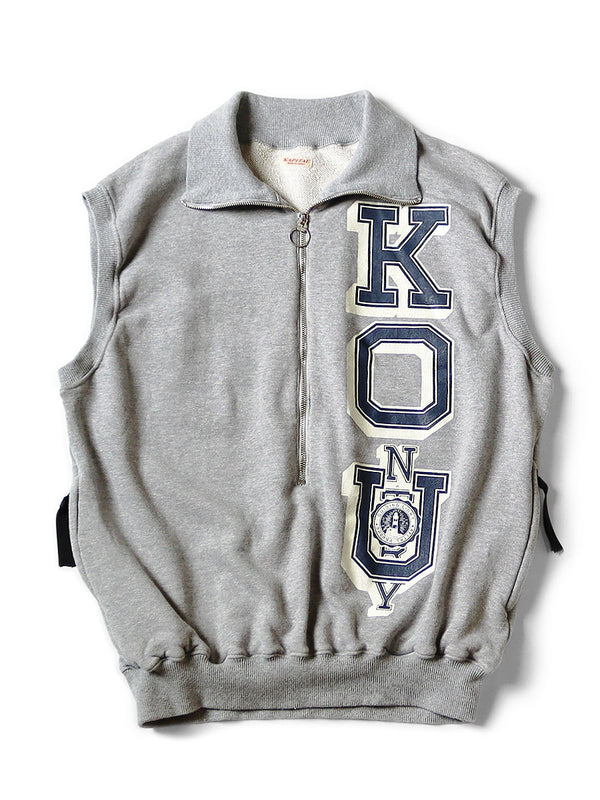 Kapital 30 Fleece half zip vest (KO_Upt)