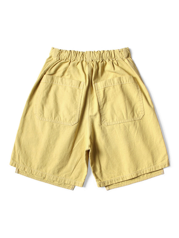 Kapital Canvas Double Knee Easy Short Pants