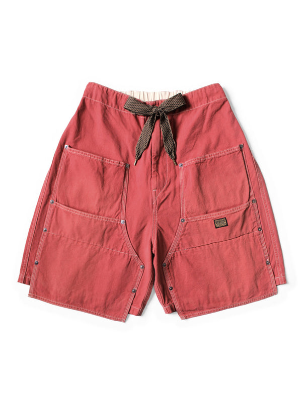 Kapital Canvas Double Knee Easy Short Pants