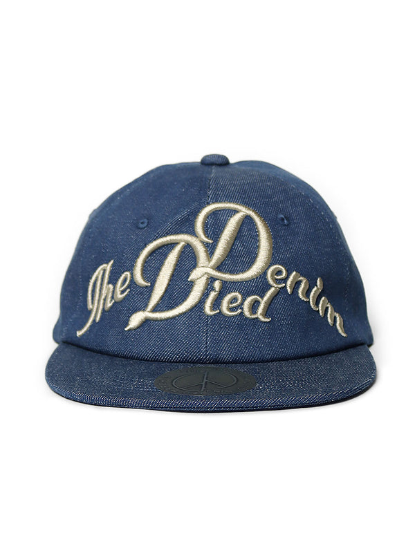Kapital 11.5oz Denim Baseball Cap (The Denim Died Embroidery) LOW