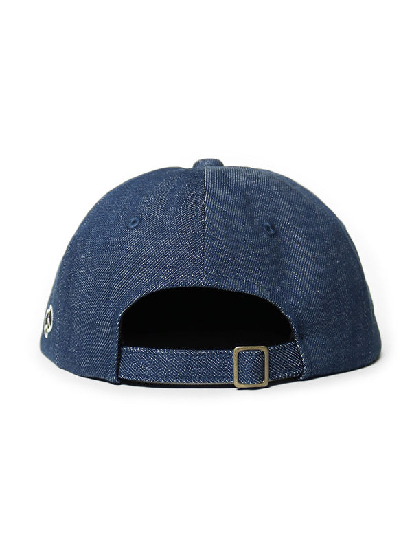 Kapital 11.5oz Denim Baseball Cap (The Denim Died Embroidery) LOW