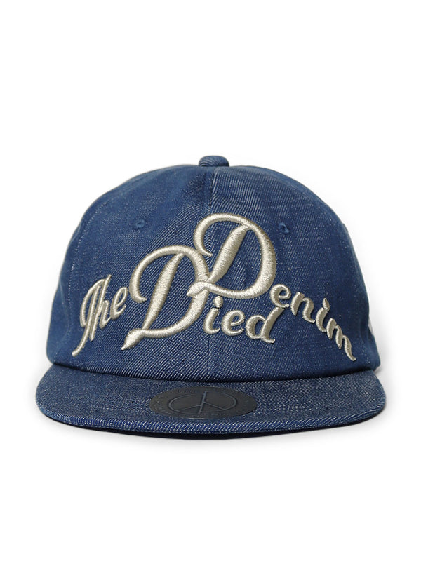 Kapital 11.5oz Denim Baseball Cap (The Denim Died Embroidery)