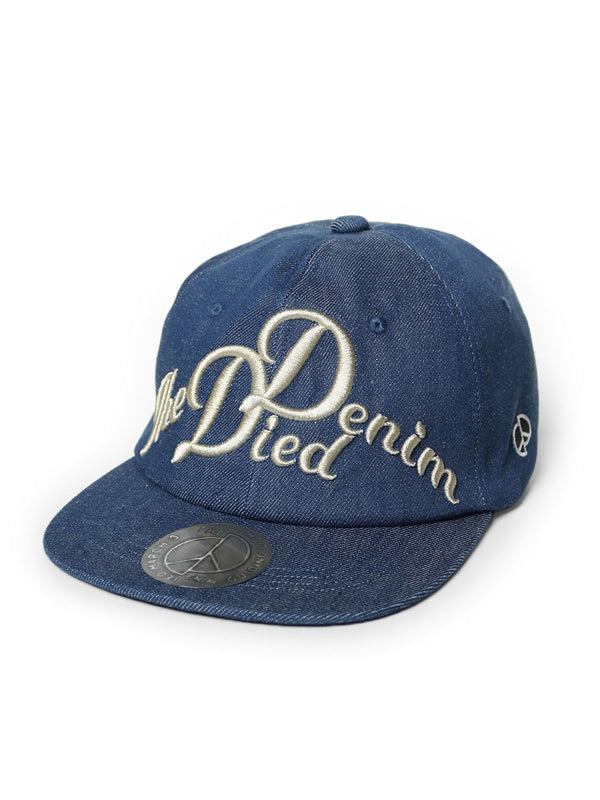 Kapital 11.5oz Denim Baseball Cap (The Denim Died Embroidery)