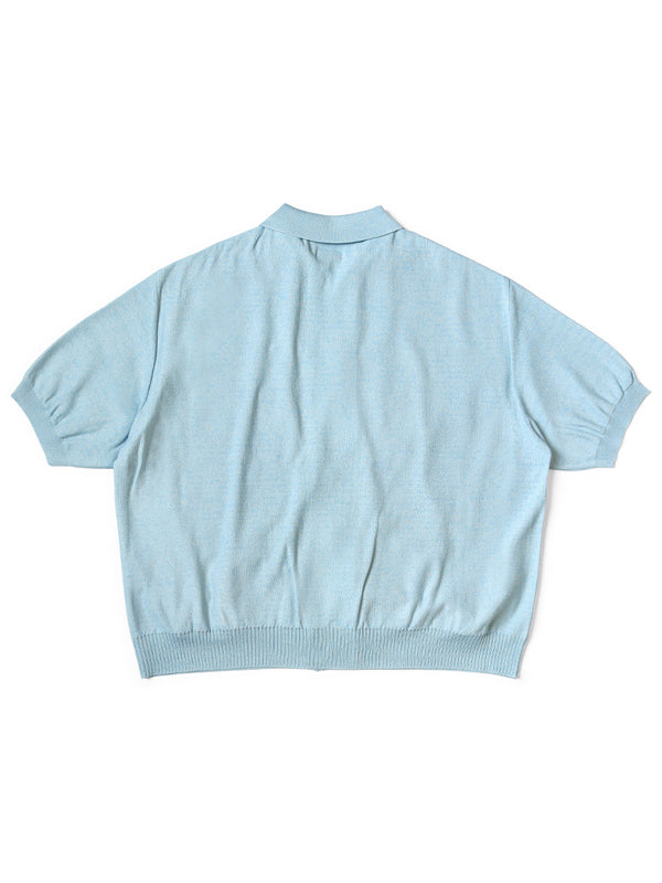 Kapital Knit x 8oz Denim Coverall Polo Shirt