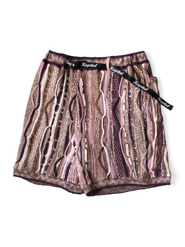 Kapital 7G Knit Gaudy Shorts Pants
