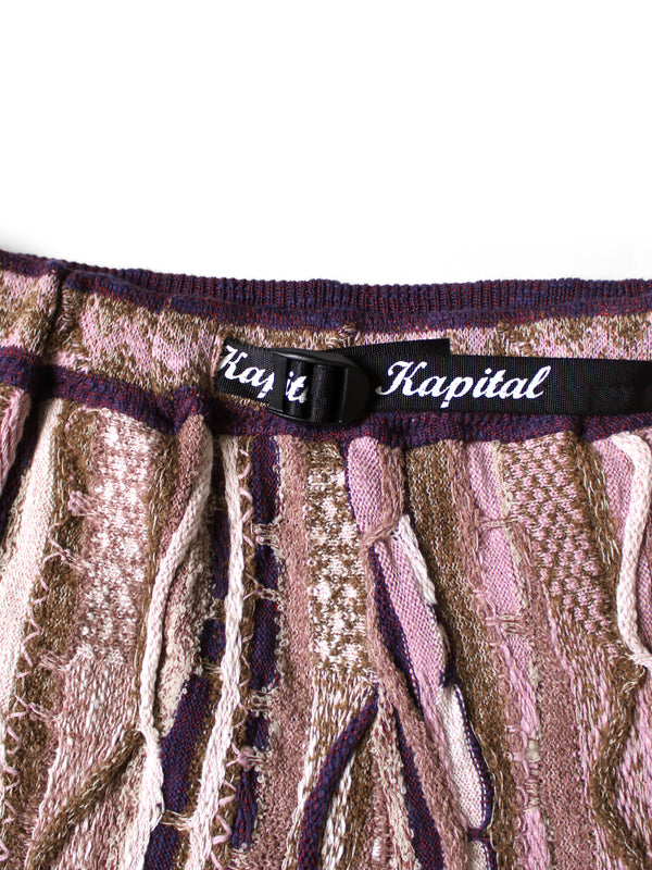 Kapital 7G Knit Gaudy Shorts Pants