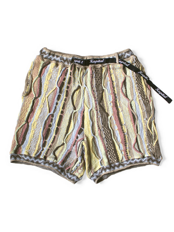 Kapital 7G Knit Gaudy Shorts Pants