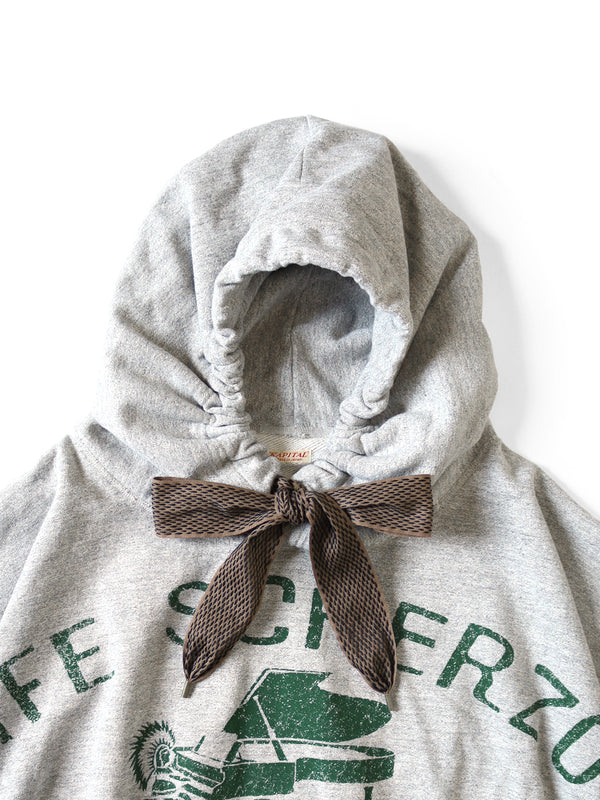 Kapital TOP Fleece Devil Hoodie (LIFE SCHERZOpt) sweater