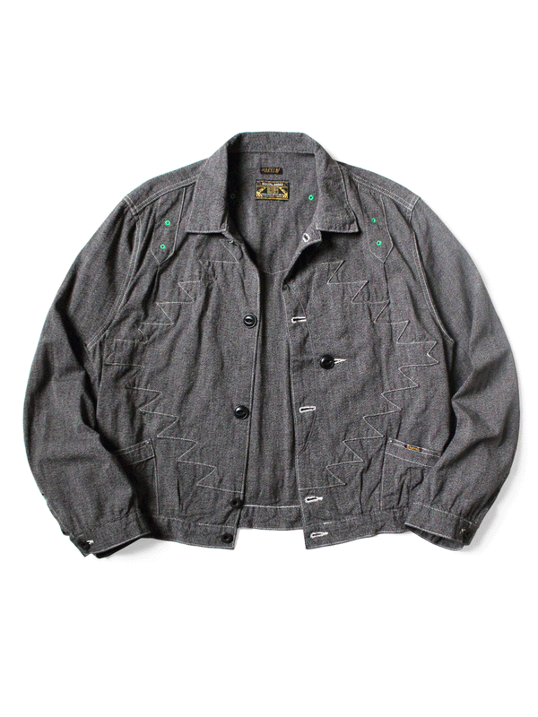 Kapital Heather Chambray Santo Domingo Thunderbird Jacket