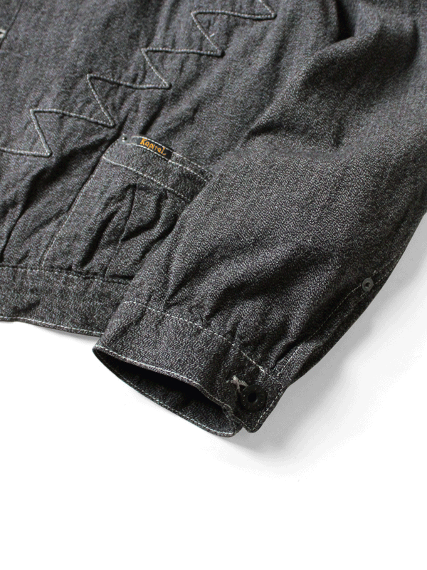 Kapital Heather Chambray Santo Domingo Thunderbird Jacket