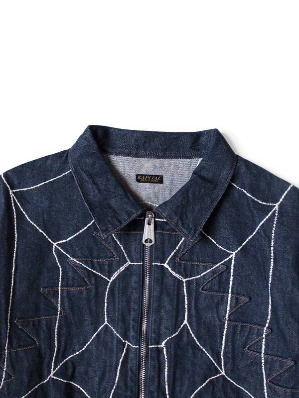 Kapital 13oz Denim Santo Domingo Thunderbird Blouson (Country Dreamcatch Remake) Jacket
