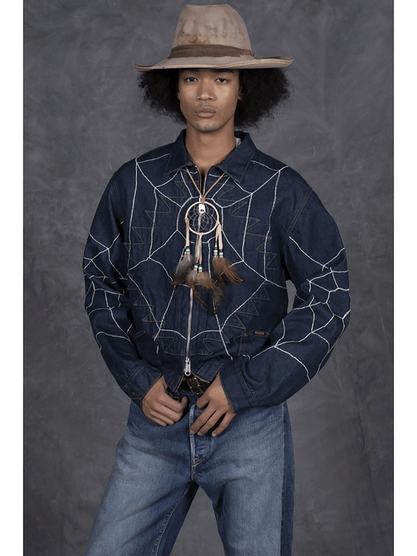 Kapital 13oz Denim Santo Domingo Thunderbird Blouson (Country Dreamcatch Remake) Jacket