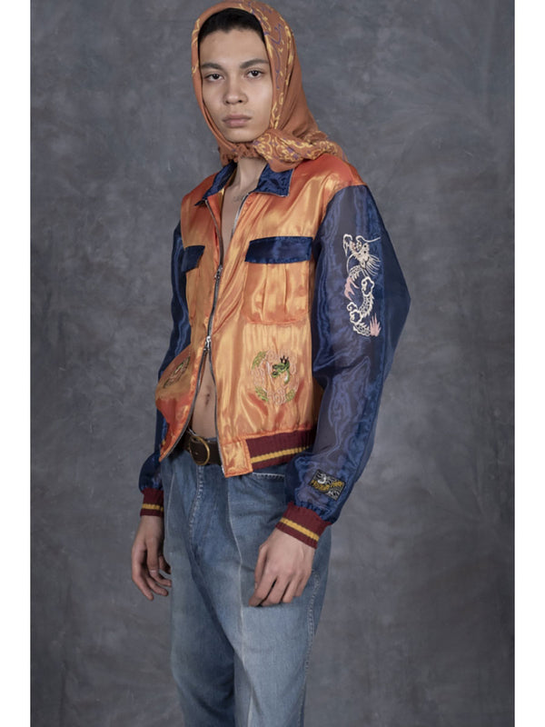 Kapital Sheer Pearl Mosquito Guard 2TONE Vietnam Jacket