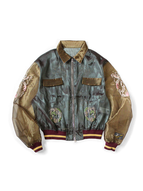 Kapital Sheer Pearl Mosquito Guard 2TONE Vietnam Jacket