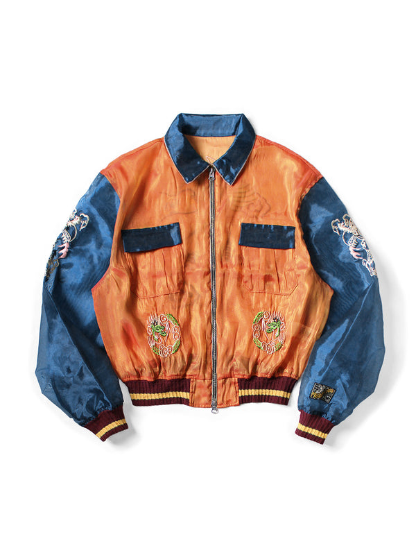 Kapital Sheer Pearl Mosquito Guard 2TONE Vietnam Jacket