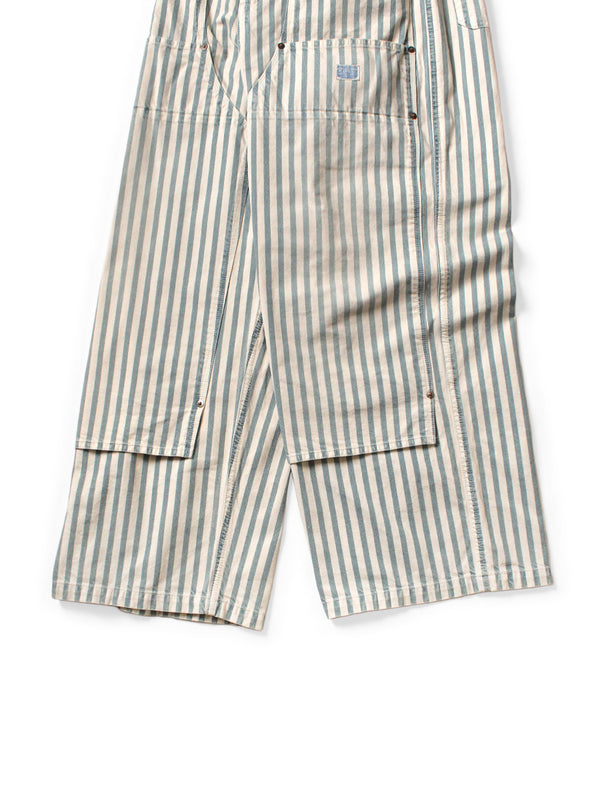 Kapital 9oz French Hickory W Knee Easy Baggy Pants