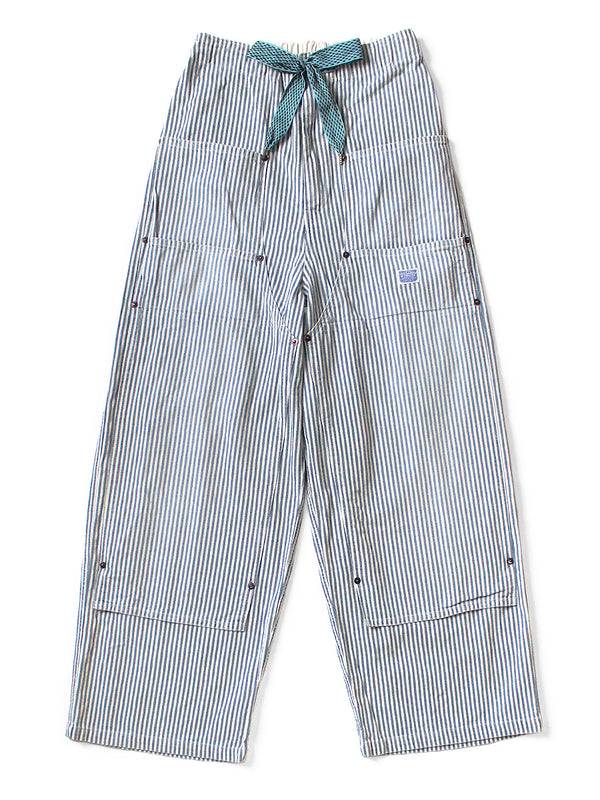 Kapital 10oz Hickory W Knee Easy Baggy Pants