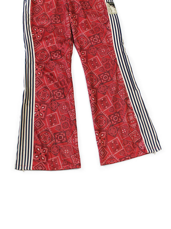 Kapital smooth jersey Cookie bandana print track pants