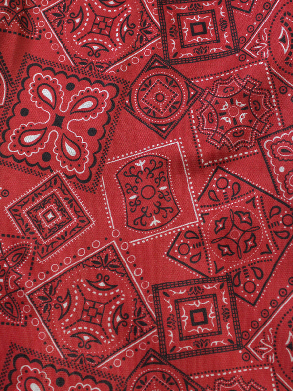 Kapital smooth jersey Cookie bandana print track pants