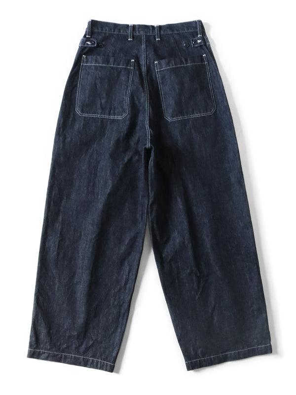 Kapital 14oz denim fatigue baggy pants