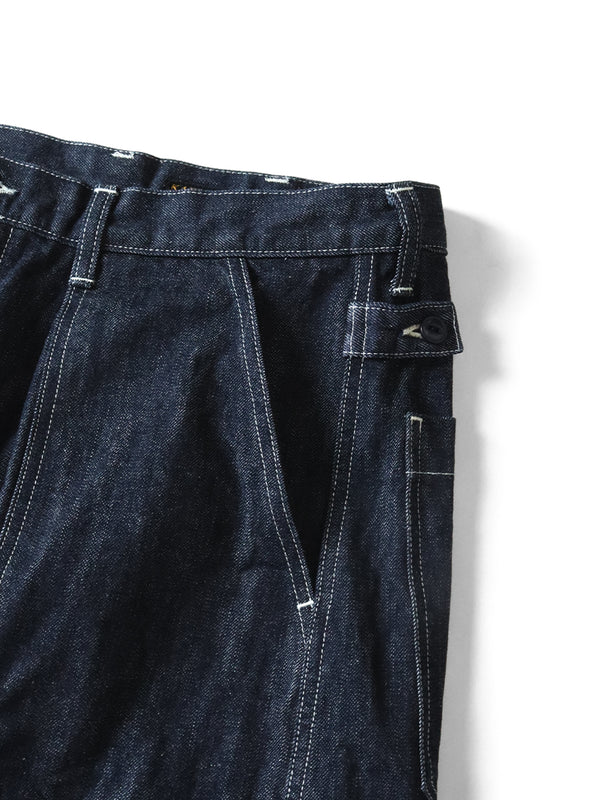 Kapital 14oz denim fatigue baggy pants