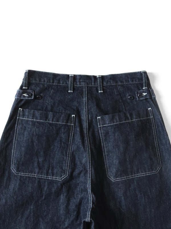 Kapital 14oz denim fatigue baggy pants