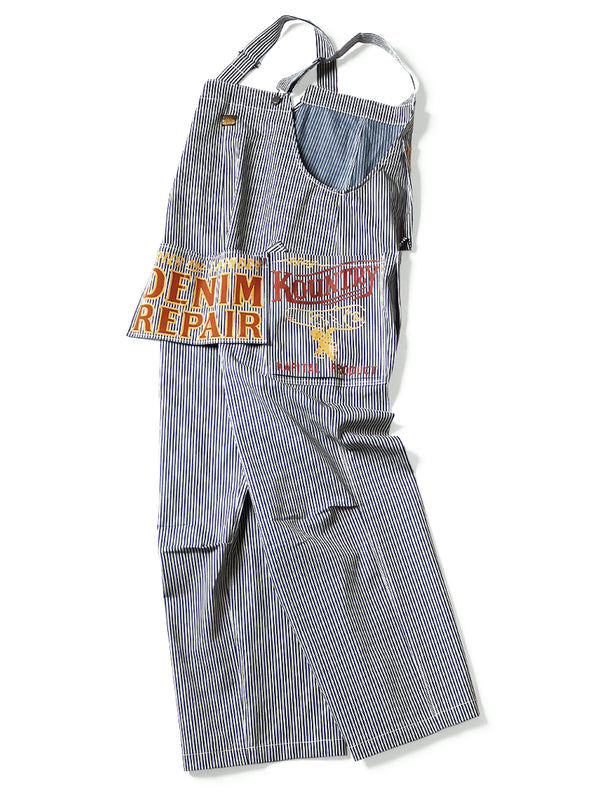 Kapital Liberty Hickory Add Overalls Pants