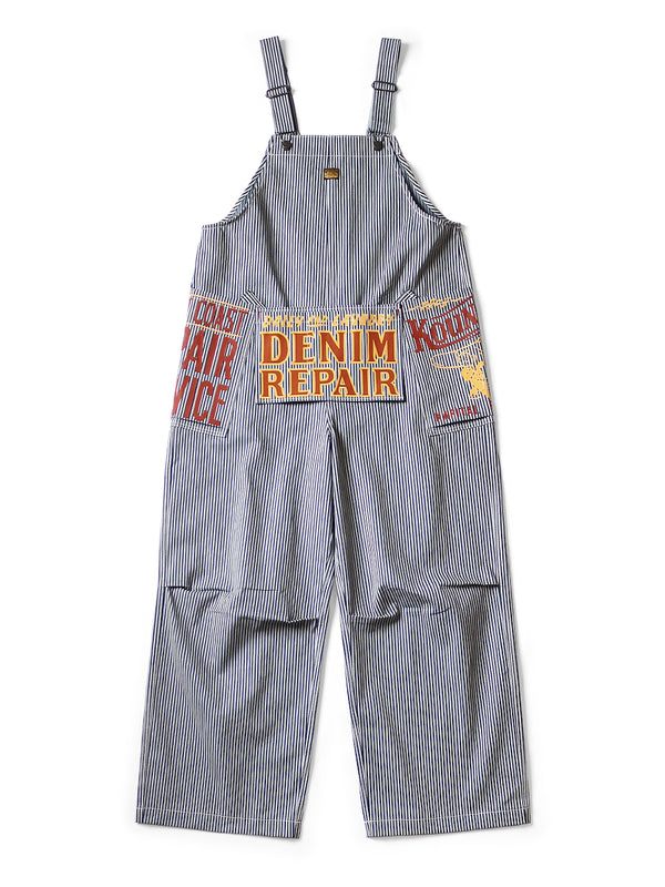 Kapital Liberty Hickory Add Overalls Pants