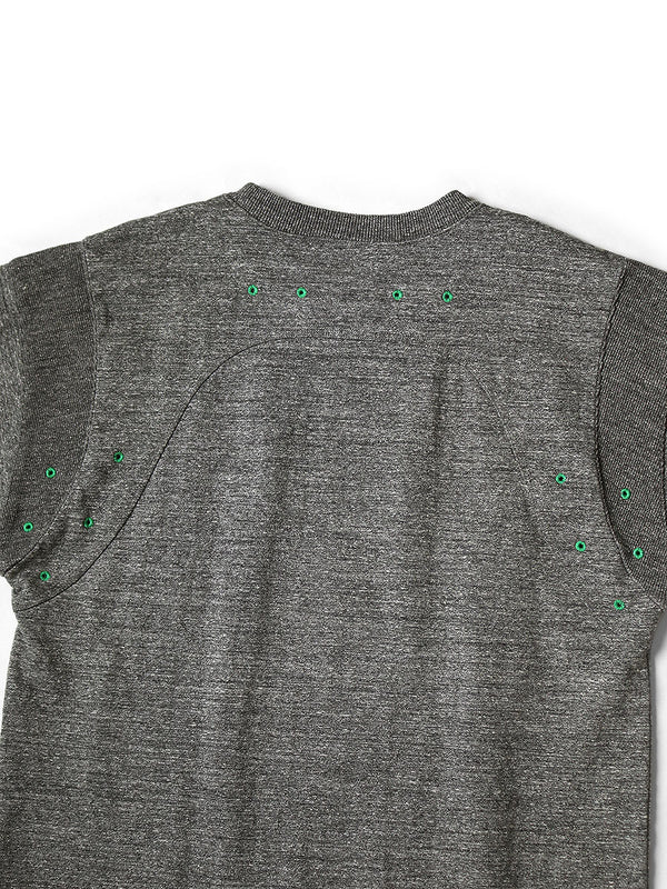 Kapital 16 Tightly woven heathered jersey Ventilator Pack Tee