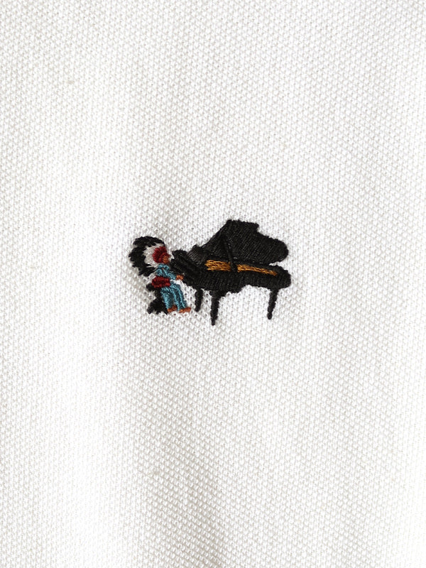 Kapital Dry Pique Box Polo (Piano Embroidery) shirt