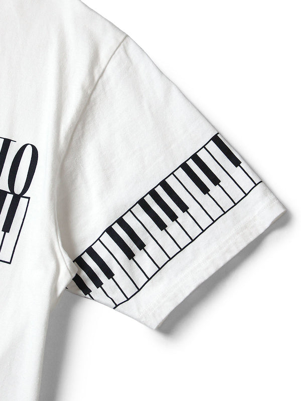Kapital 20 Jersey Crew T-shirt (LIFE KAPRICCIO Piano pt) Tee