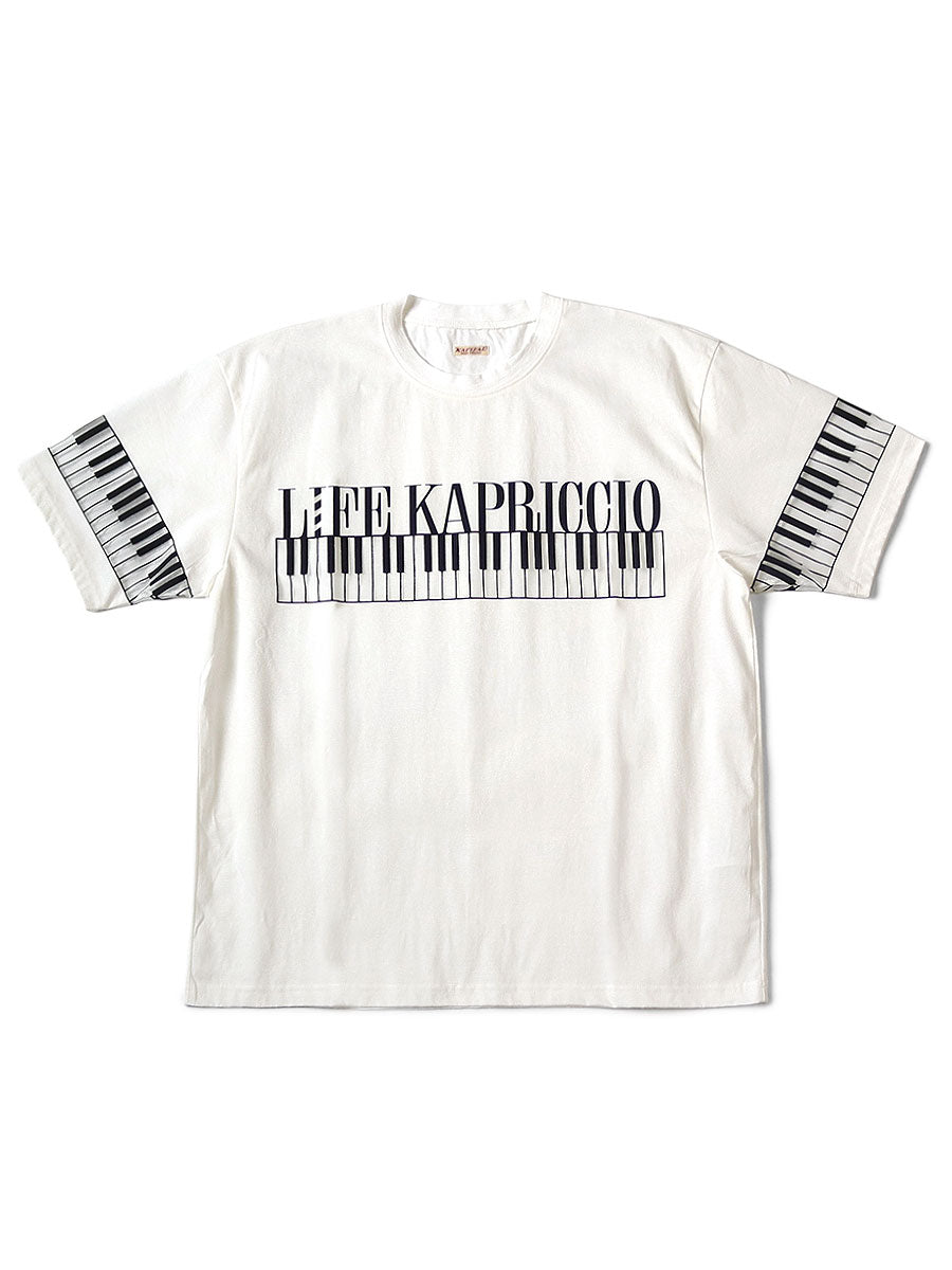 Kapital Opal Jersey Crew T-Shirt (LIFE KAPRICCIO Piano pt) Tee