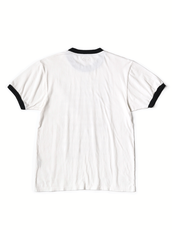 Kapital 20/-Tenjiku Ringer T-shirt (BORO Elegy pt) Tee