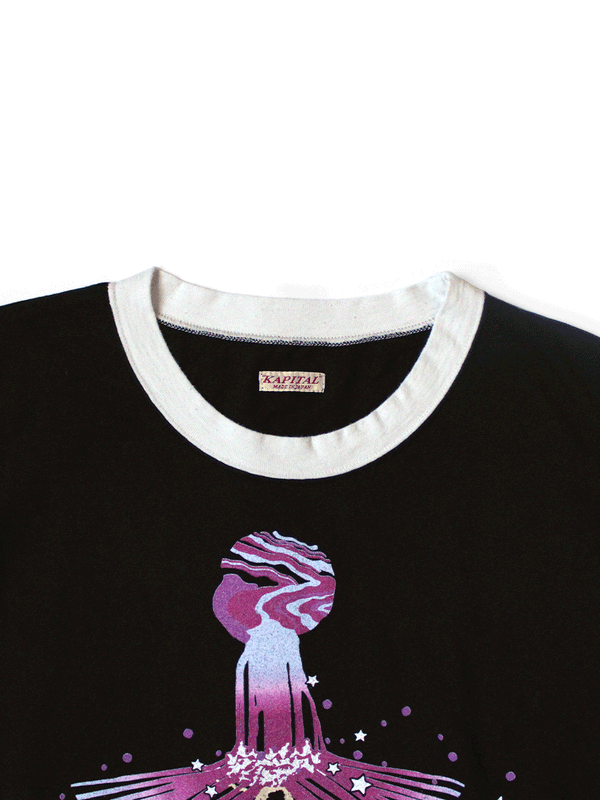 Kapital 20 Jersey Ringer Tee (Laundry Max Chief pt)
