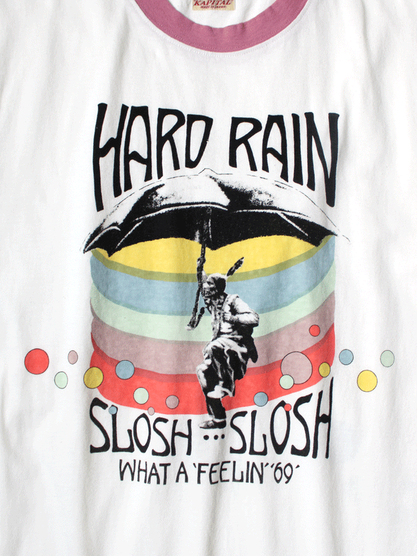 Kapital 20/- Jersey Ringer T (Hard Rain Sundance pt) Tee