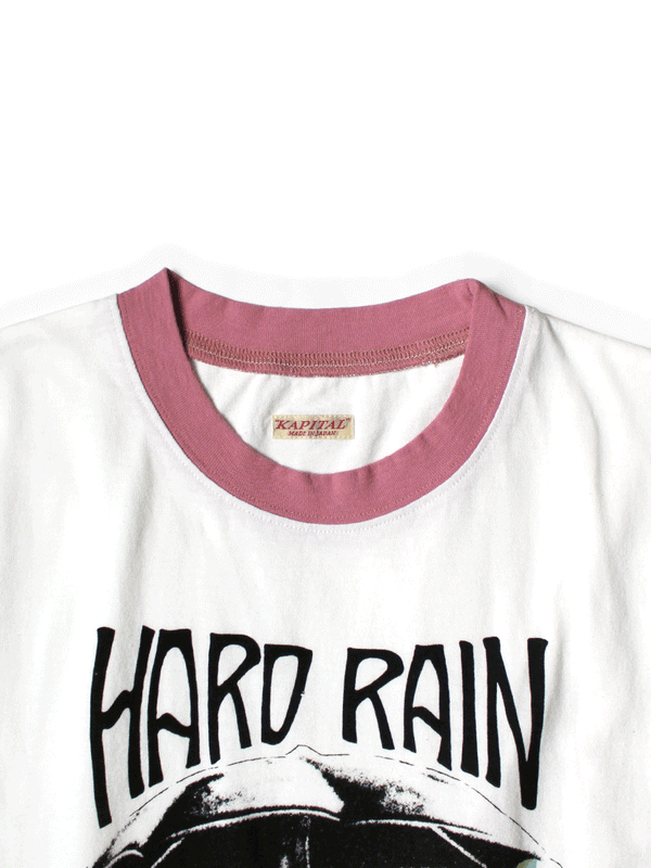 Kapital 20/- Jersey Ringer T (Hard Rain Sundance pt) Tee
