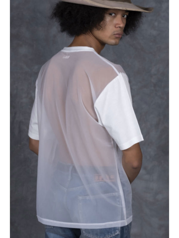 Kapital Sheer Jersey 20 Jersey Crew T-Shirt (Piano Sun Face pt) Tee