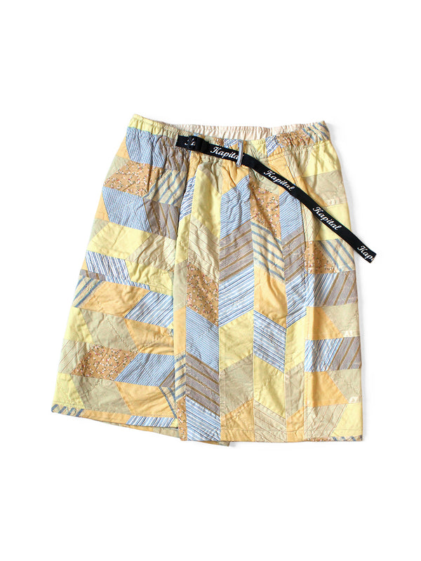 Kapital YABANE Quilted Patchwork Easy Shorts