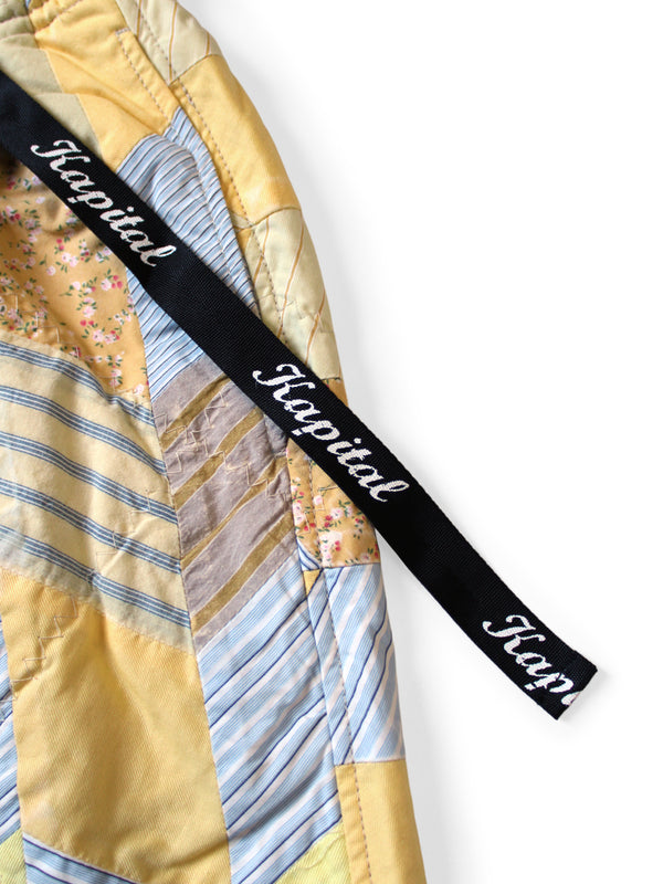 Kapital YABANE Quilted Patchwork Easy Shorts