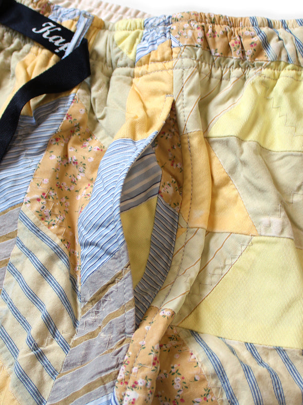Kapital YABANE Quilted Patchwork Easy Shorts