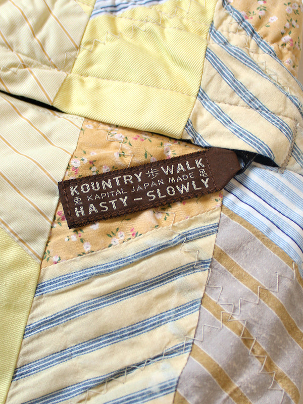 Kapital YABANE Quilted Patchwork Easy Shorts