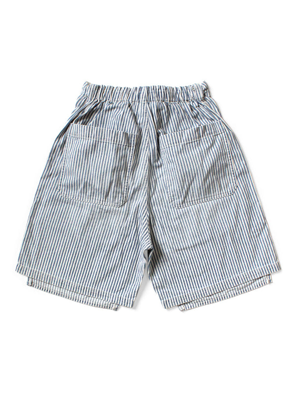 Kapital 10oz Hickory W Knee Easy Shorts pants